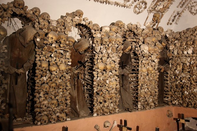 Alone in Romes Catacombs: After-Hours Tour With Bone Crypt