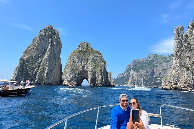 Capri All Inclusive Boat Tour City Visit - Booking Options and Logistics