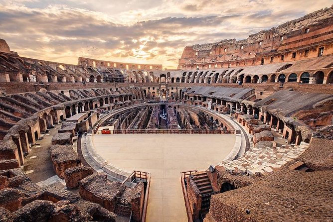Colosseum Arena Floor, Roman Forum & Palatine Hill Guided Group Tour