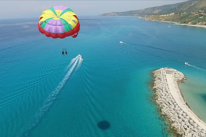 Double Parasailing Flight to Tropea in Small Group - Booking Details