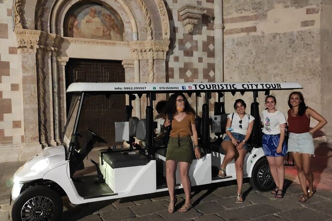Sightseeing Tour of Laquila Aboard an Electric Shuttle