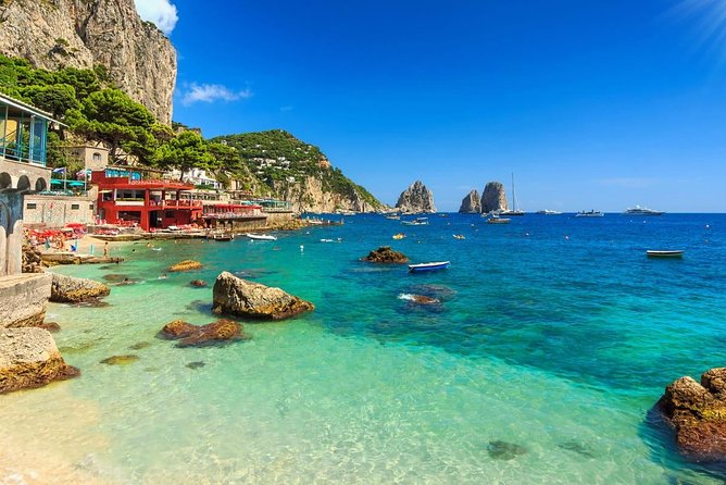Small Group Tour of Capri & Blue Grotto From Naples and Sorrento