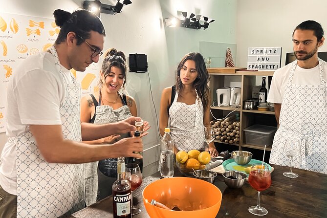Spritz and Spaghetti: Small Group Tipsy Cooking Class