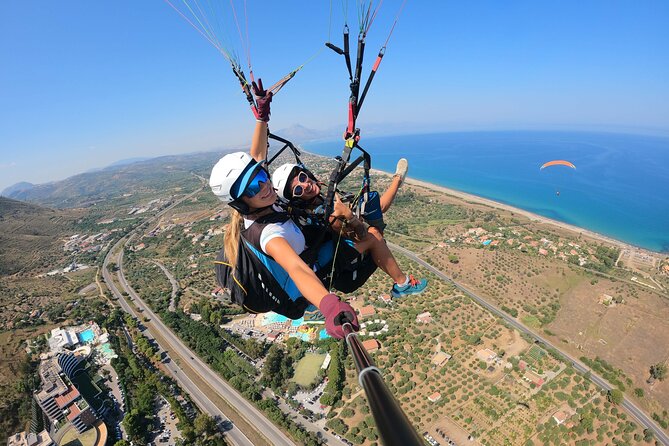 Tandem Paragliding Flight in Cefalù - Flight Highlights