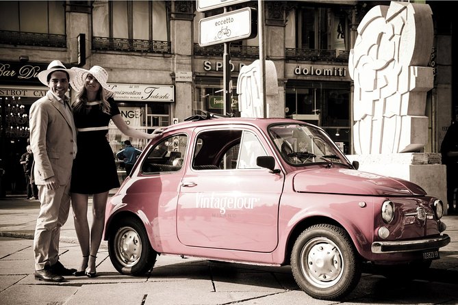 Vintage Fiat 500 Tour in Milan