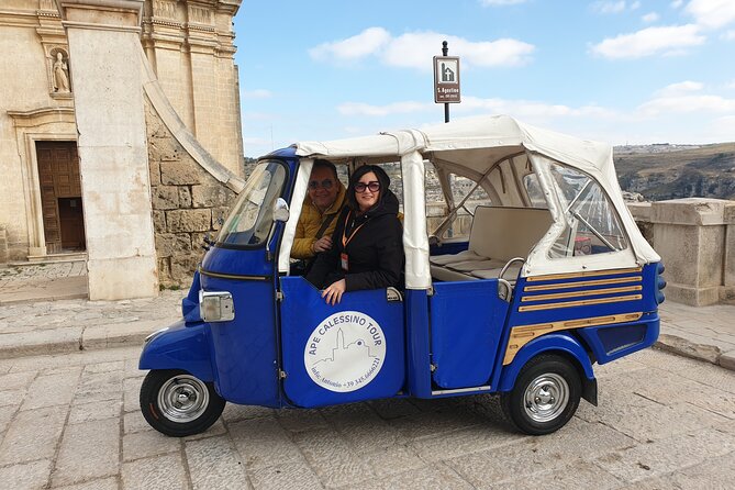 Ape Calessino Tour of the Sassi of Matera 'Standard' - Itinerary Highlights