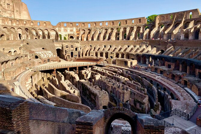 Colosseum Underground and Arena Guided Tour - Inclusions and Important Information