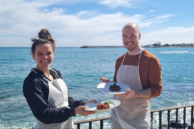 Cooking Class With Seaview & Taorminas Market With Chef Mimmo - Experience Overview