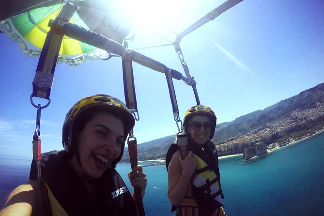 Double Parasailing Flight to Tropea in Small Group - Tour Information