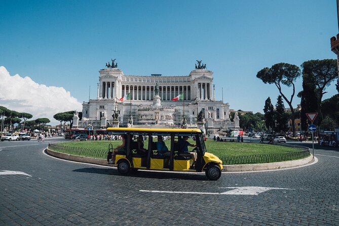 Golf Cart Driving Tour: Rome City Highlights in 2.5 Hrs - Landmarks Covered