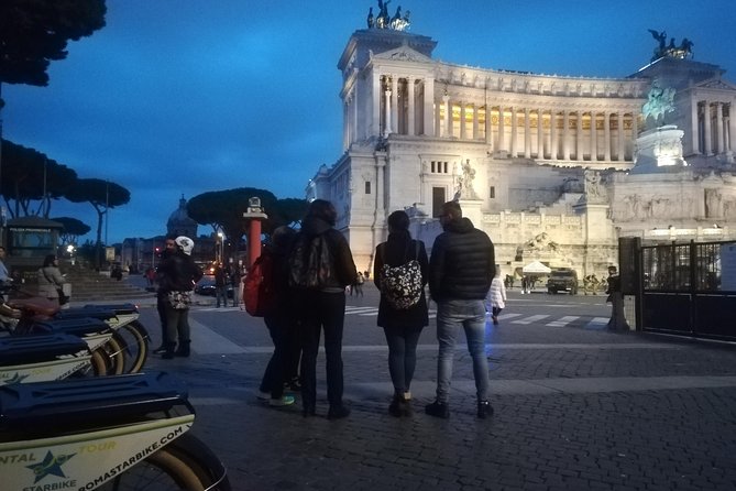 Rome by Night E-Bike Tour With Pizza Option - Itinerary and Monument Highlights