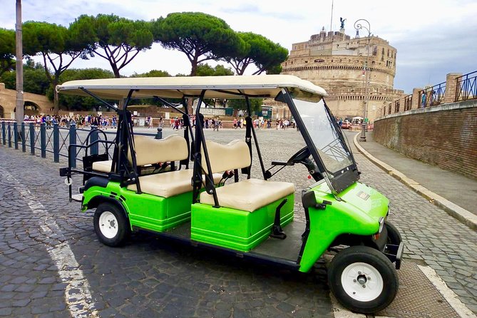 Rome Golf Cart Tour: Highlights & Must See - Open-Sided Cart Views