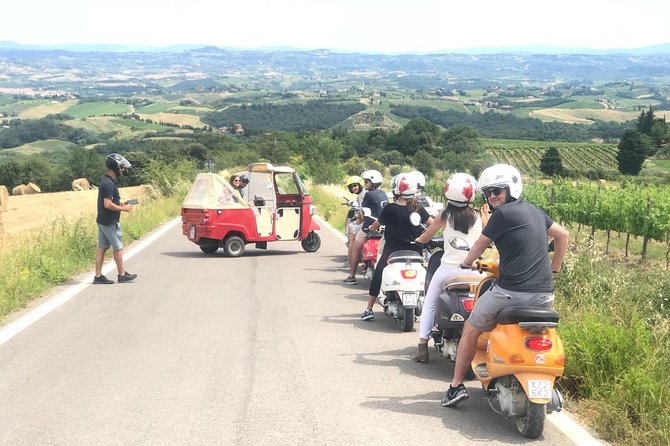 Tuscany Vespa Tour From Florence With Wine Tasting - Traveler Experiences