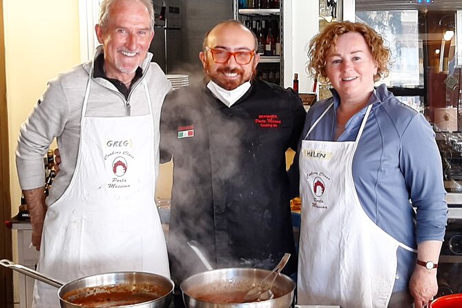 Cooking Class Taormina With Local Food Market Tour - Logistics and Accessibility Information