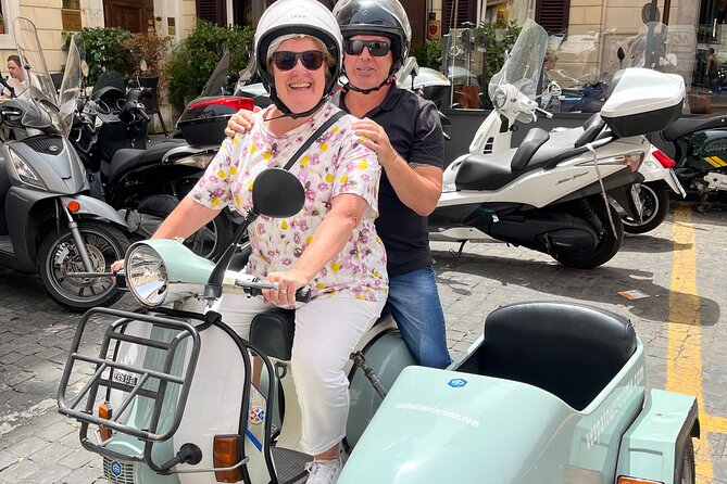 Rome Evening Vespa Sidecar Tour With Gelato - Tour Experience