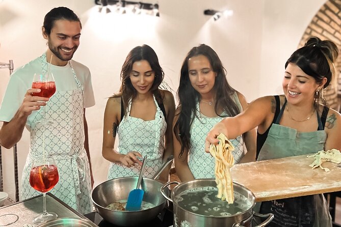 Spritz and Spaghetti: Small Group Tipsy Cooking Class - Customer Reviews Highlights