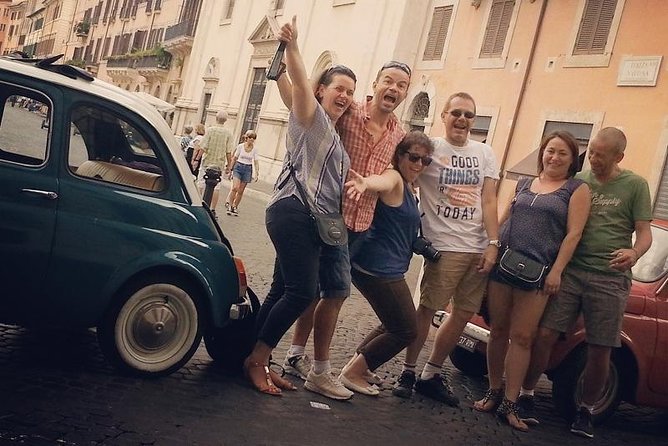 The ORIGINAL Fiat 500 Tour of Romes 7 Hidden Gems - Cancellation Policy