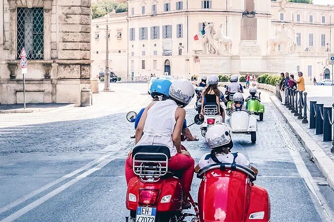 Vespa Sidecar Tour in Rome With Cappuccino - Safety Measures and Requirements