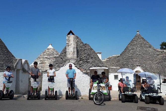 Alberobello Guided Tour by Segway, Mini Golf Cart, Rickshaw - Pricing Details and Information
