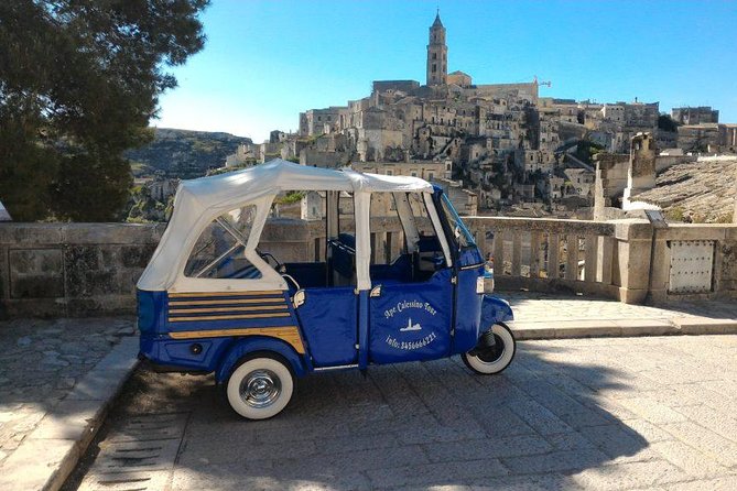 Ape Calessino Tour of the Sassi of Matera 'Standard' - Pricing Details