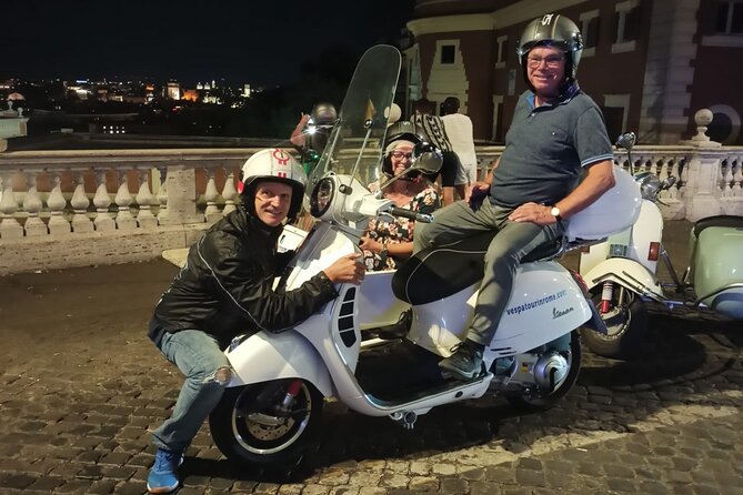 Rome Evening Vespa Sidecar Tour With Gelato - Cancellation Policy