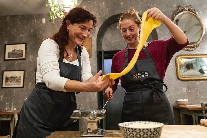 Eating Rome: Trastevere Pasta Making Class - Tasting and Enjoying the Pasta