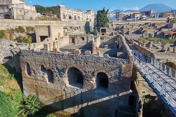 Guided Day Tour of Pompeii and Herculaneum With Light Lunch - Tour Highlights