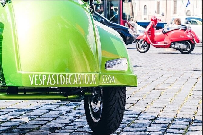 Highlights of Rome Vespa Sidecar Tour in the Afternoon With Gourmet Gelato Stop - Customer Reviews and Recommendations
