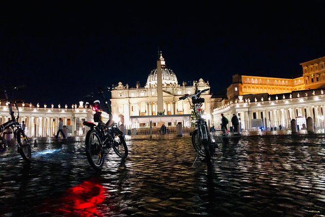 Rome by Night-Ebike Tour With Food and Wine Tasting - Booking Information and Pricing