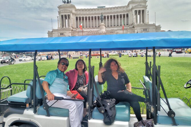 WOW Private Tour in Rome by Golf Cart With Local Guide & GELATO - Safety Measures and Protocols