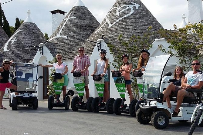Alberobello Guided Tour by Segway, Mini Golf Cart, Rickshaw - Frequently Asked Questions
