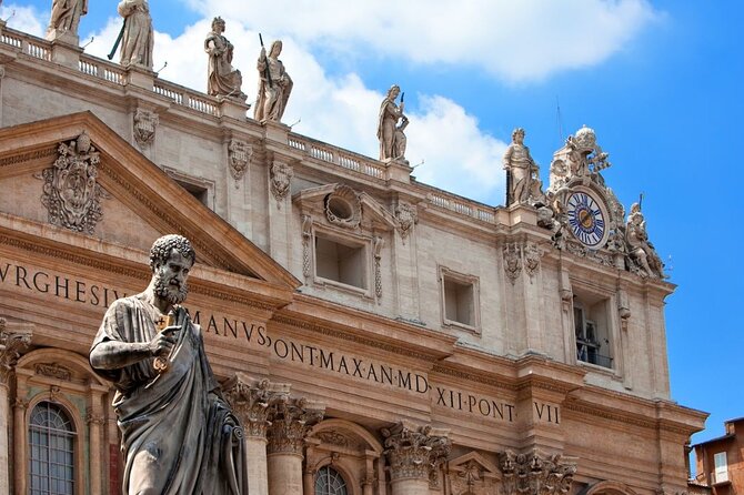 Vatican City and Vatacombs Small-Group Tour With Entry Tickets  - Rome - Frequently Asked Questions