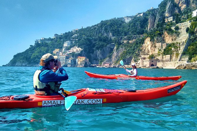 Amalfi Coast Kayak Tour Along Arches, Beaches and Sea Caves - Just The Basics