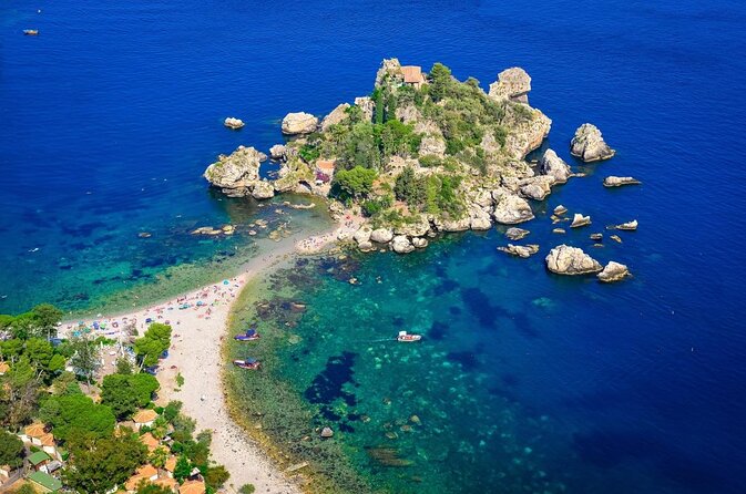 Boat Tour Giardini Naxos Taormina Isola Bella Blue Grotto - Just The Basics