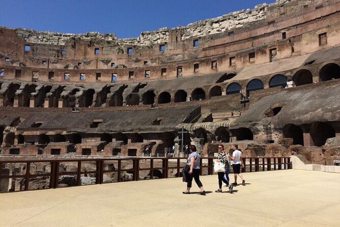 Colosseum Arena Floor & Ancient Rome Semi Private Max 6 People - Just The Basics