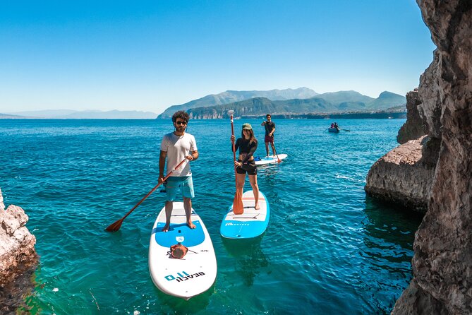 Paddle Boarding Tour From Sorrento to Bagni Regina Giovanna - Just The Basics