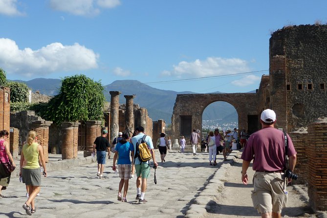 Pompeii Vesuvius Day Trip From Naplesitalian Light Lunch - Just The Basics