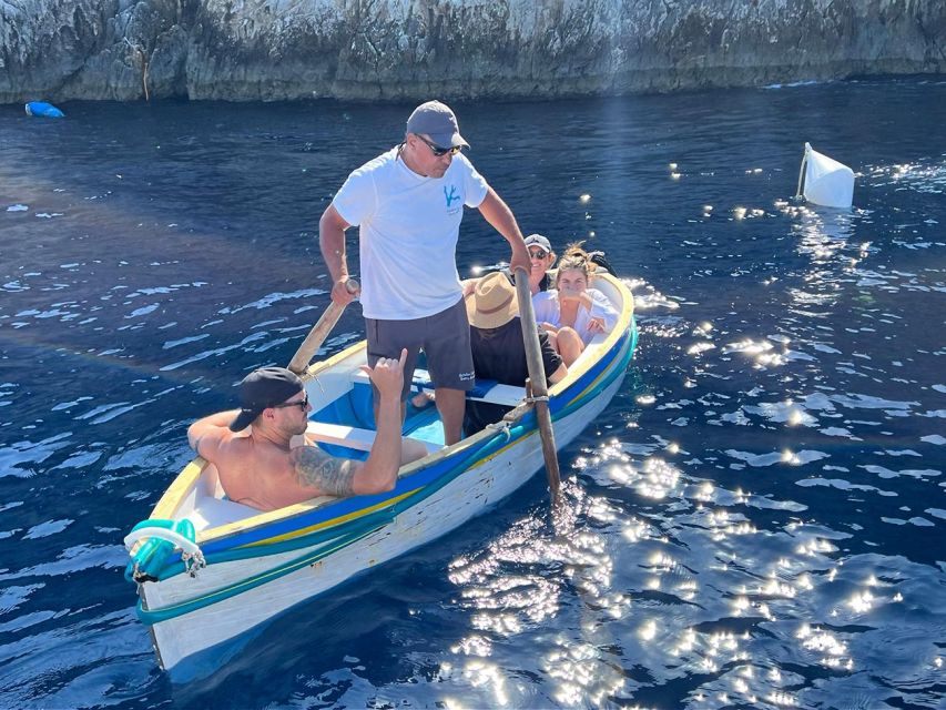 All Inclusive Blue Grotto Visit and Capri Private Boat Tour - Booking Information