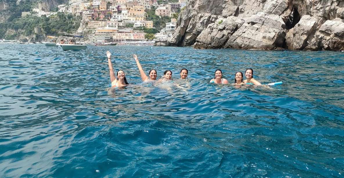 Amalfi Coast: Boat Adventure – Caves, Beaches, Positano - Activity Details