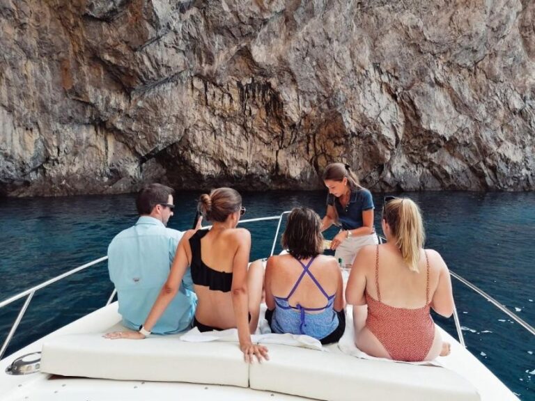 Amalfi Coast: Boat Tour With Italian Aperitivo
