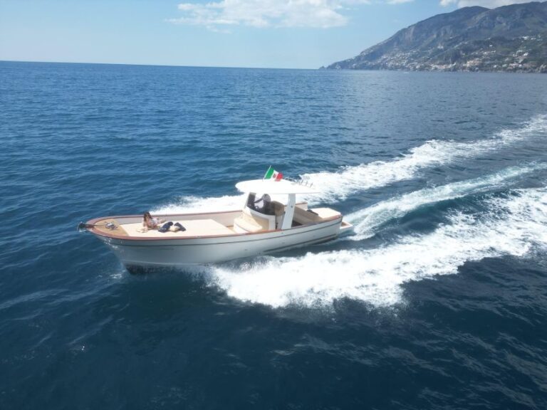 Amalfi Coast: Private Boat Tours Along the Coast