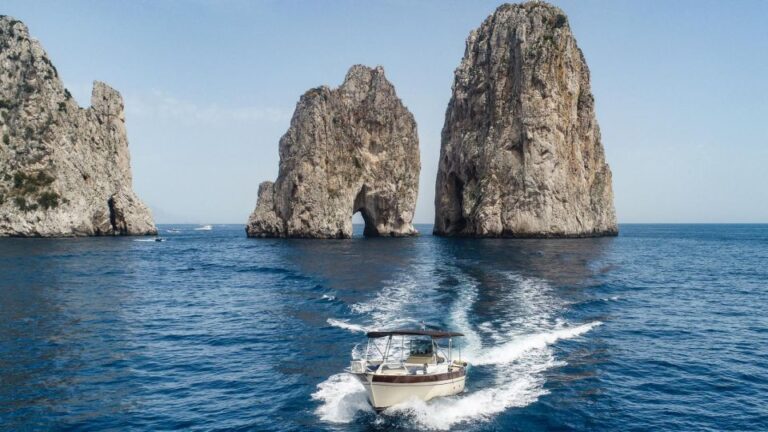 Capri Private Boat Excursion From Sorrento-Capri-Positano