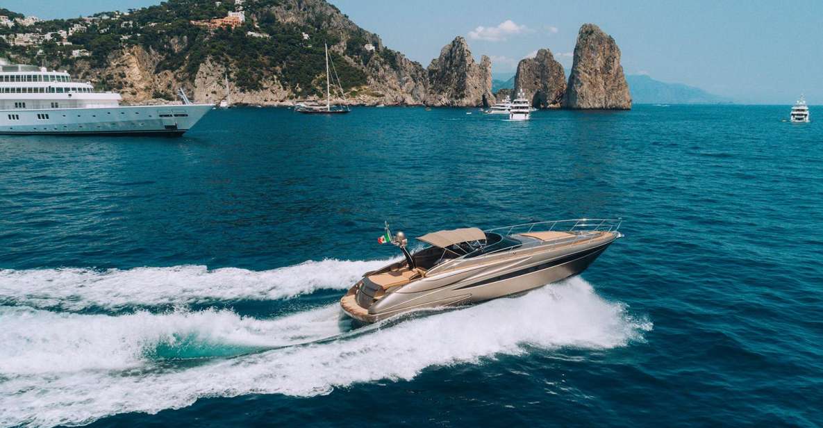 Capri Private Boat Tour From Sorrento on Riva Rivale 52 - Tour Pricing and Duration