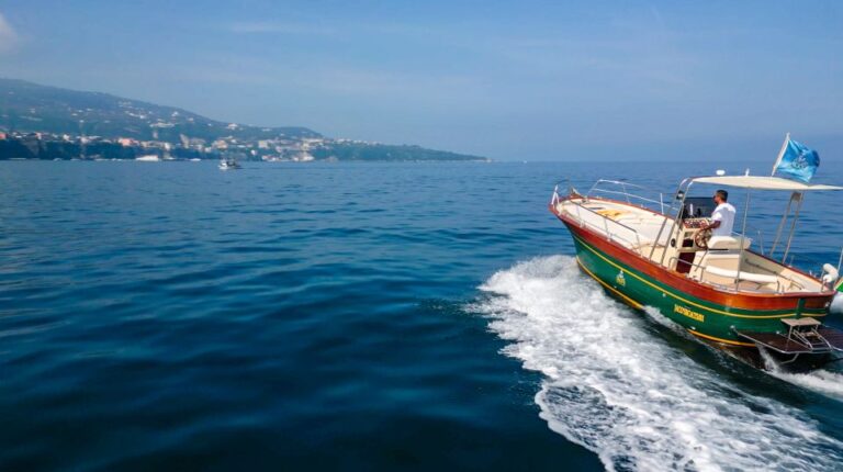 Capri, Sorrento and Amalfi Coast: Boat Tour