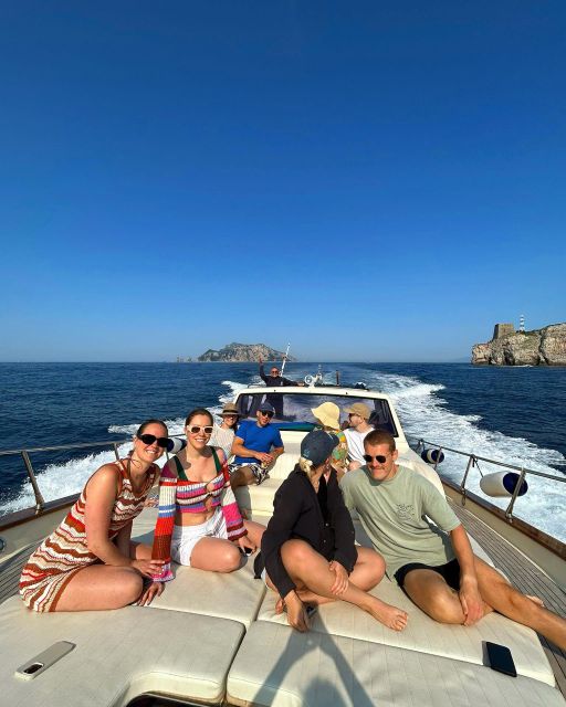 Capri&Positano: Private Boat Day Tour From Sorrento