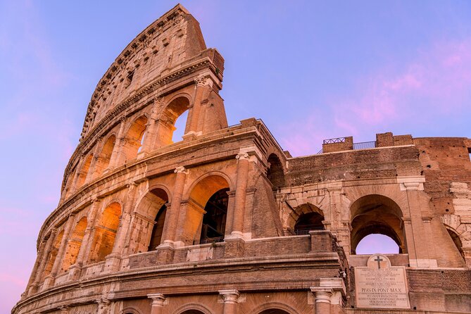 Colosseum by Evening Guided Tour With Arena Floor Access - Pricing and Booking Details