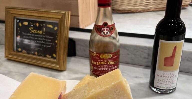 Ferrari Parmesan Cheese Balsamic Vinegar Wine: Private Tour