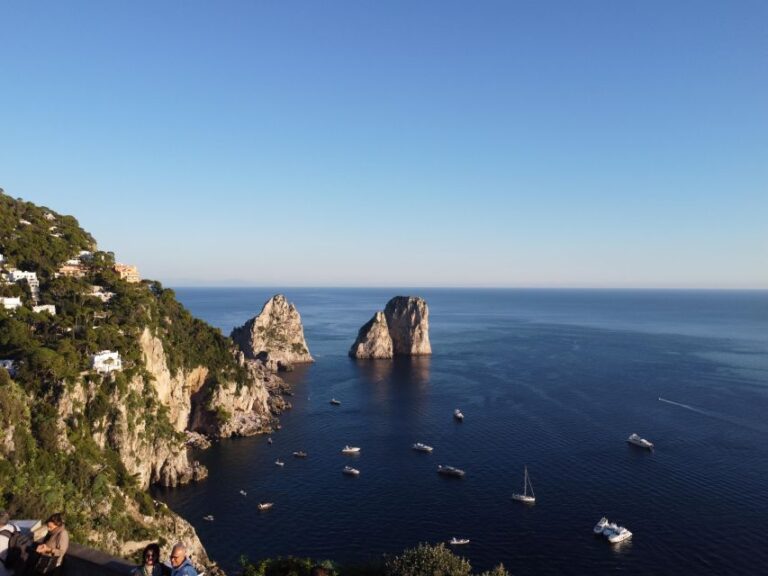 From Capri: Capri Half Day Yacht Tour