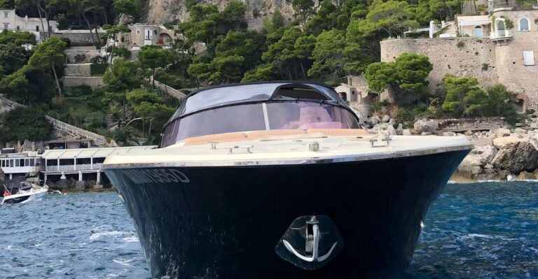 From Positano: Amalfi Coast Private Full-Day Boat Trip