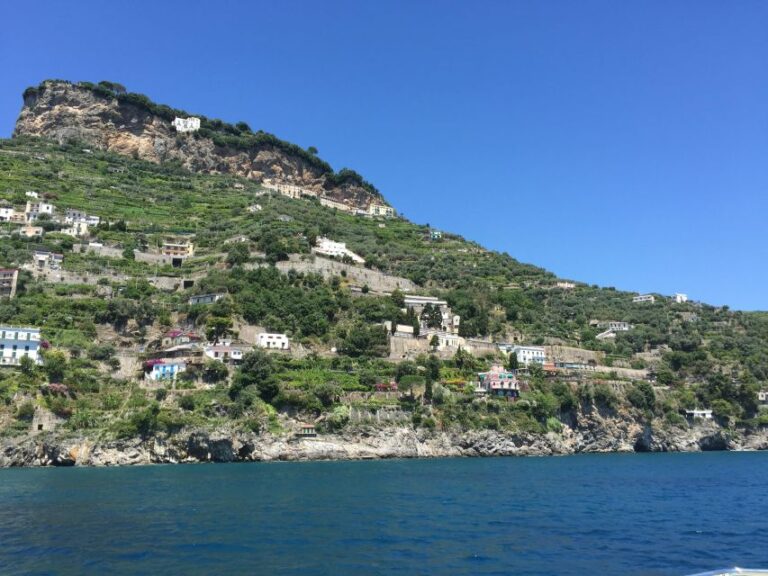 From Praiano: Amalfi Coast Guided Private Cruise With Drinks
